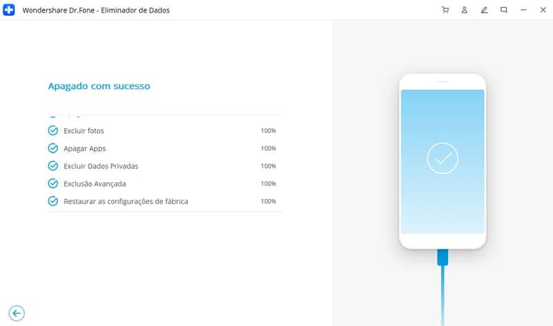 apagar todos os dados com firmeza e permanentemente