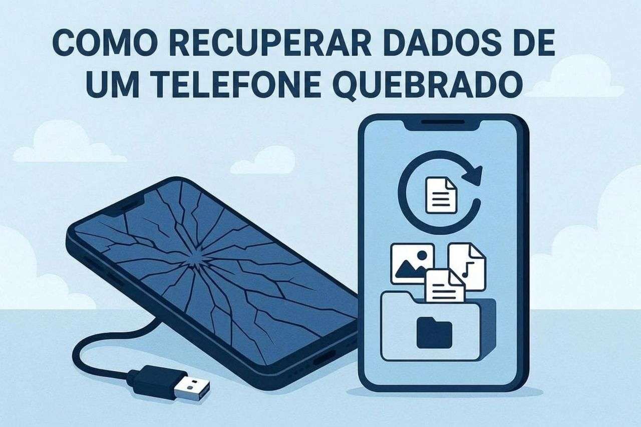 como recuperar dados de celular quebrado