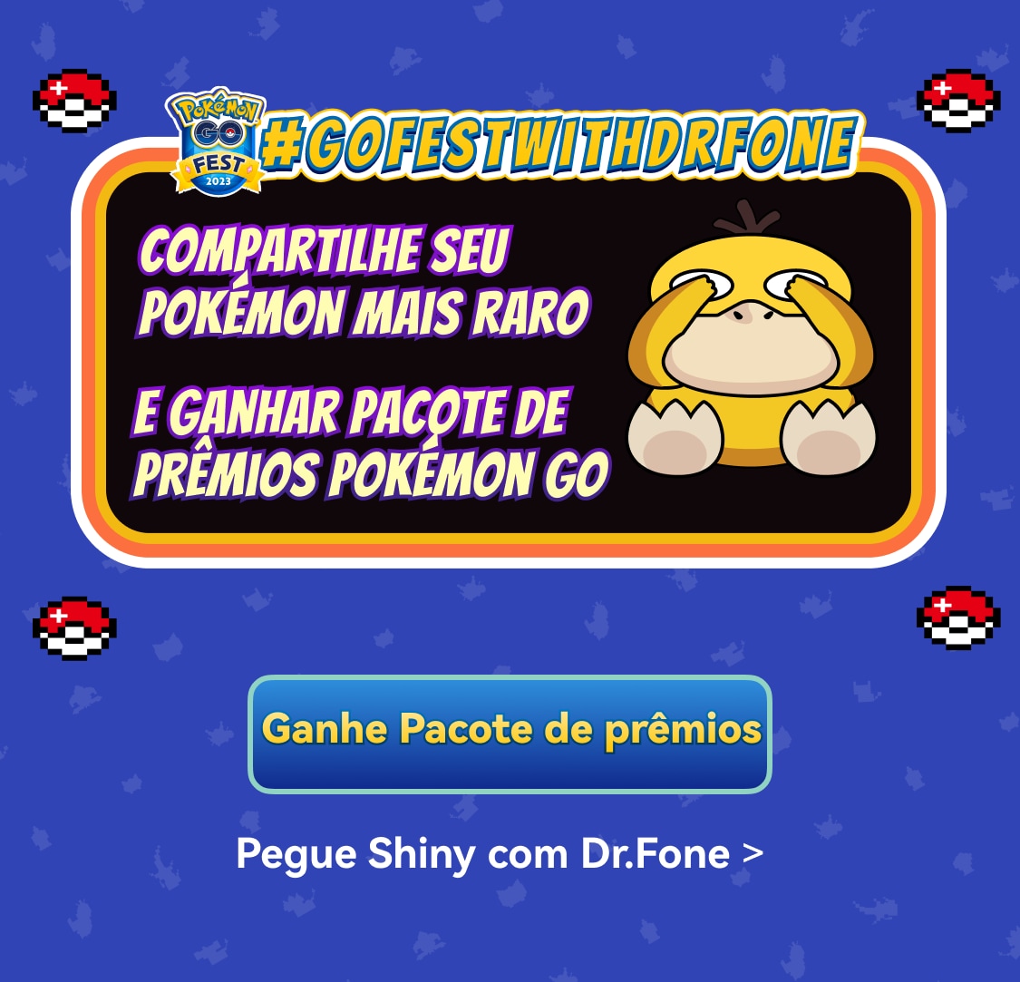 Guia para obter os doces raros no Pokémon Go Fire Red- Dr.Fone