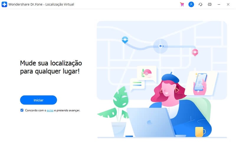 localização virtual