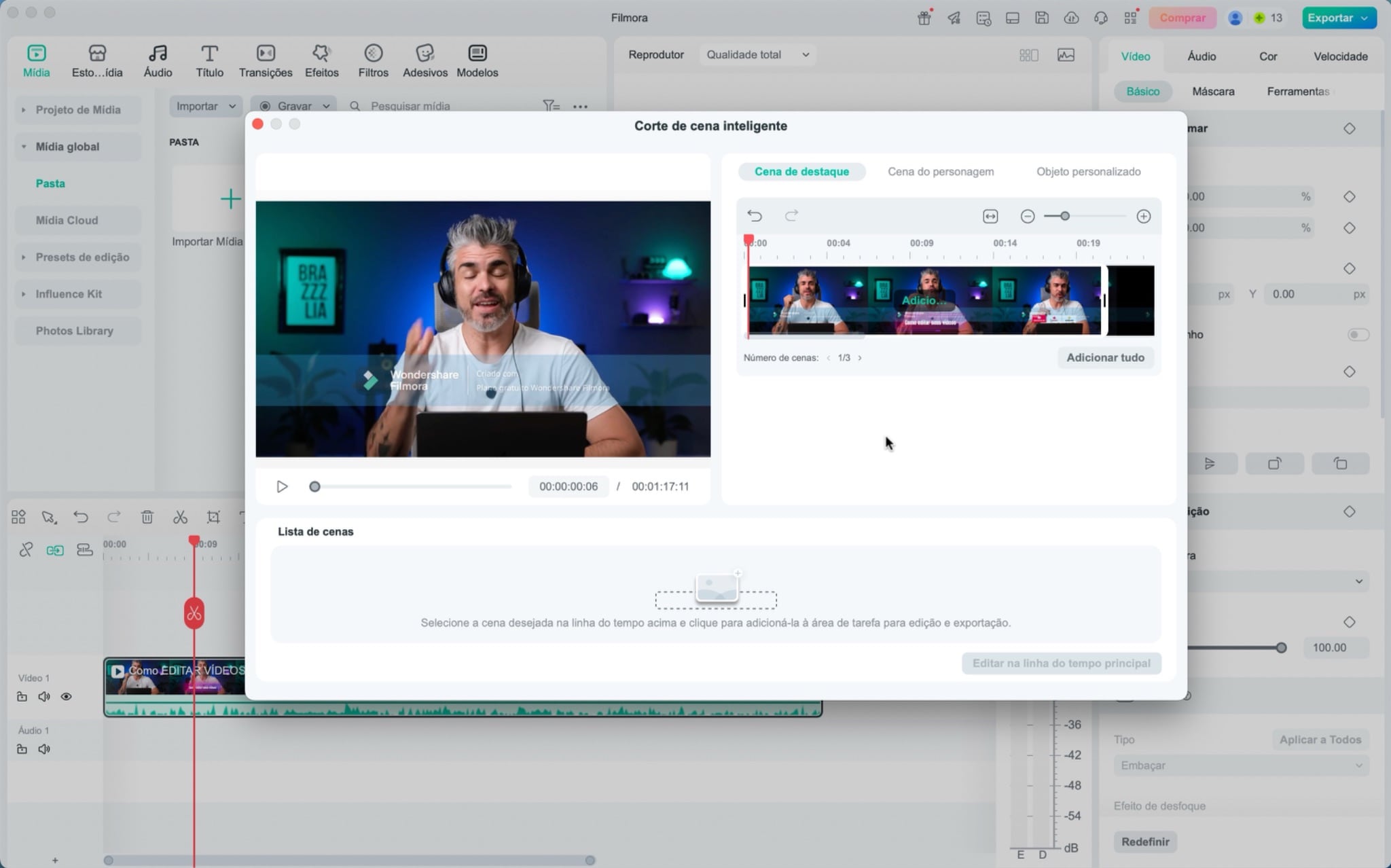 Clique para analisar o vídeo.