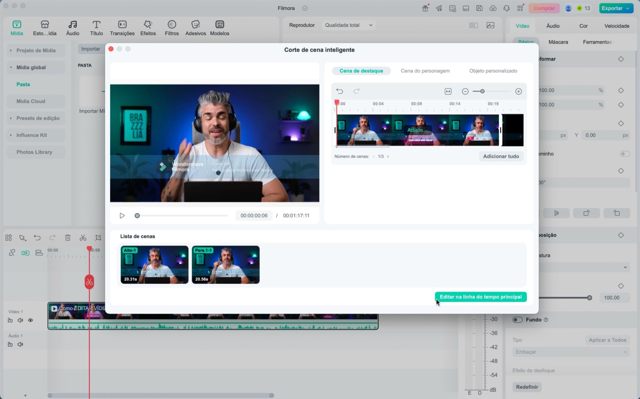 Clique para analisar o vídeo.
