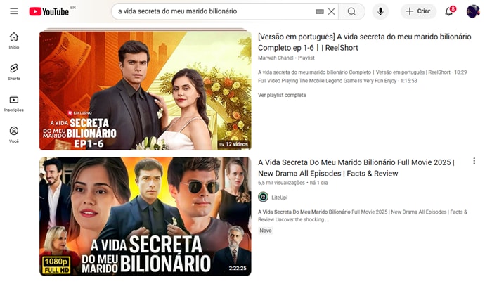 A vida secreta do meu marido bilionario