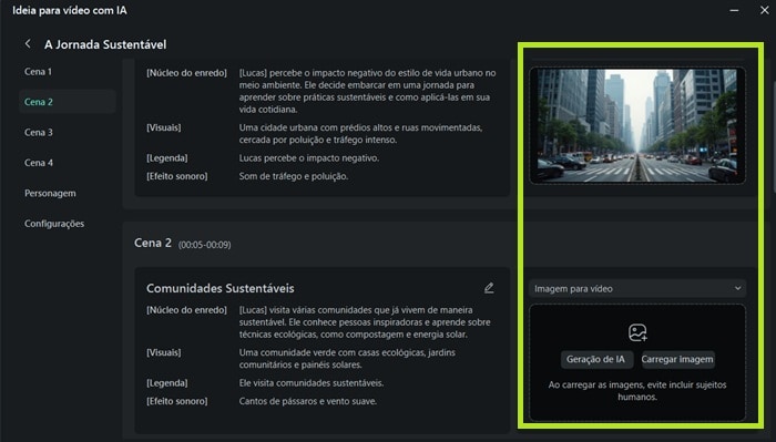 Como usar Ideia para video - Filmora-passo2