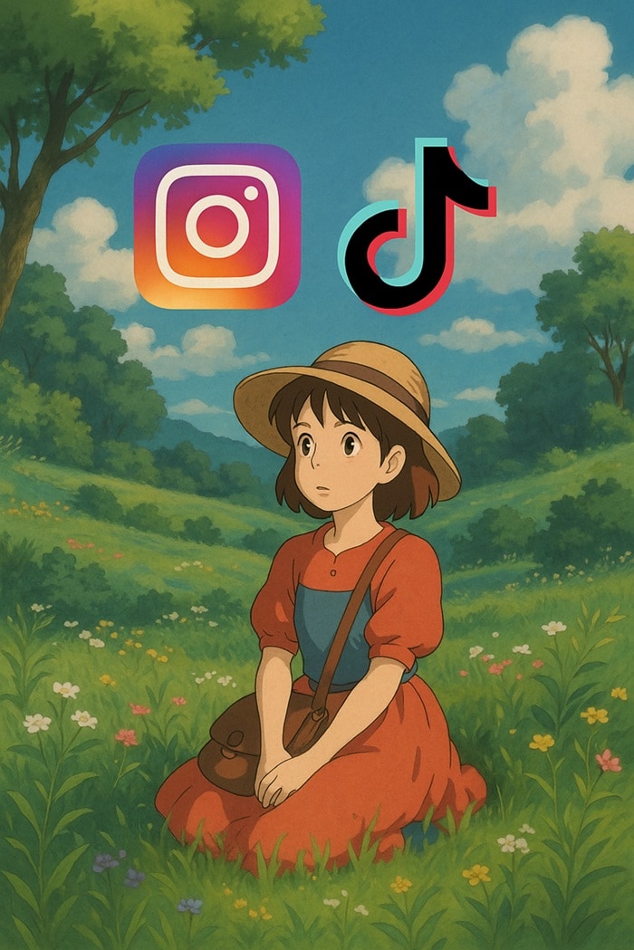 studio Ghibli tiktok