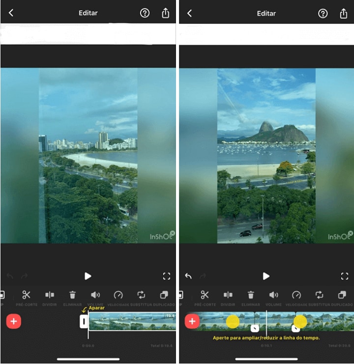 top10 app cortar video inshot