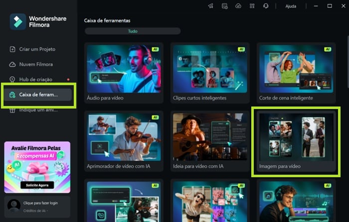 filmora-imagem-para-video-passo-1