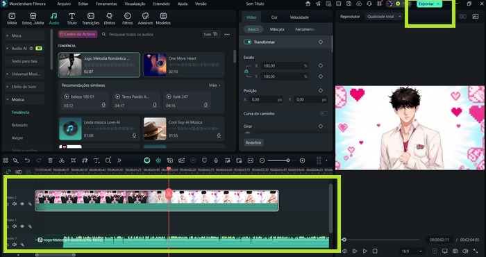 filmora-imagem-para-video-passo-3