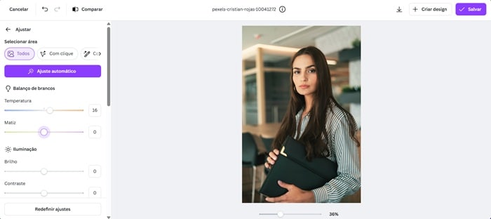 Canva Editor de Foto Para LinkedIn