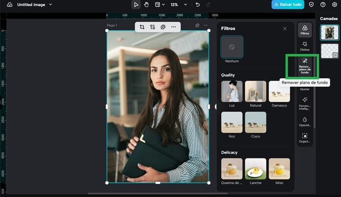CapCut Editor de Foto Para LinkedIn