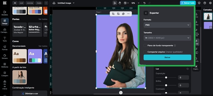 CapCut Editor de Foto Para LinkedIn