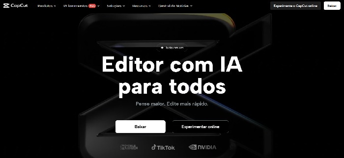 CapCut Editor de Foto Para LinkedIn