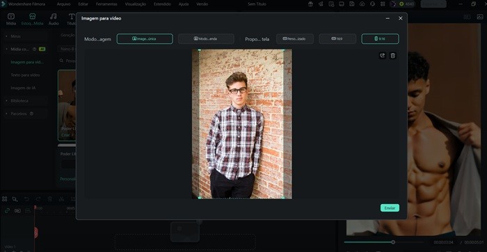 Passo a Passo para Vídeo de Transformação Muscular
