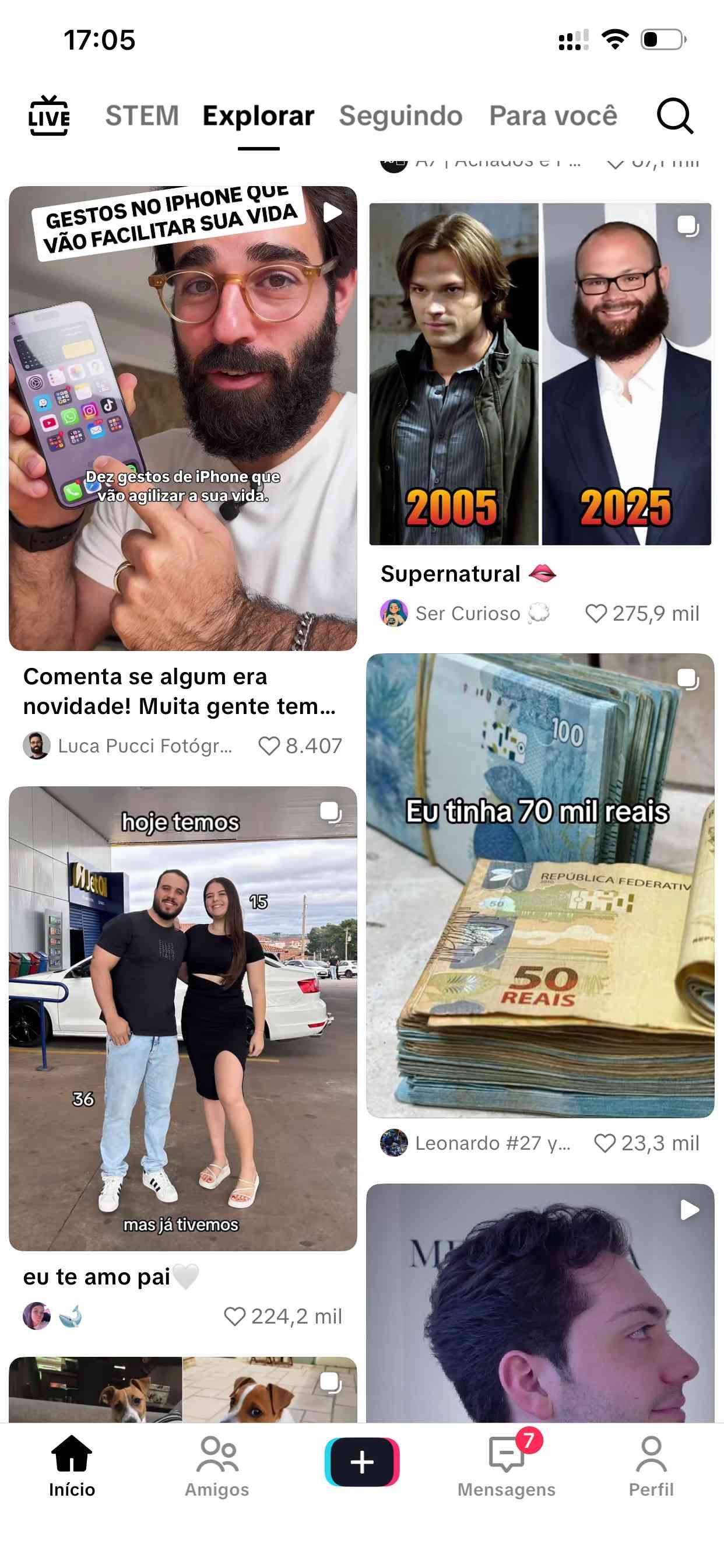 Exemplo de vídeos curtos com estética vintage viralizando nas redes sociais