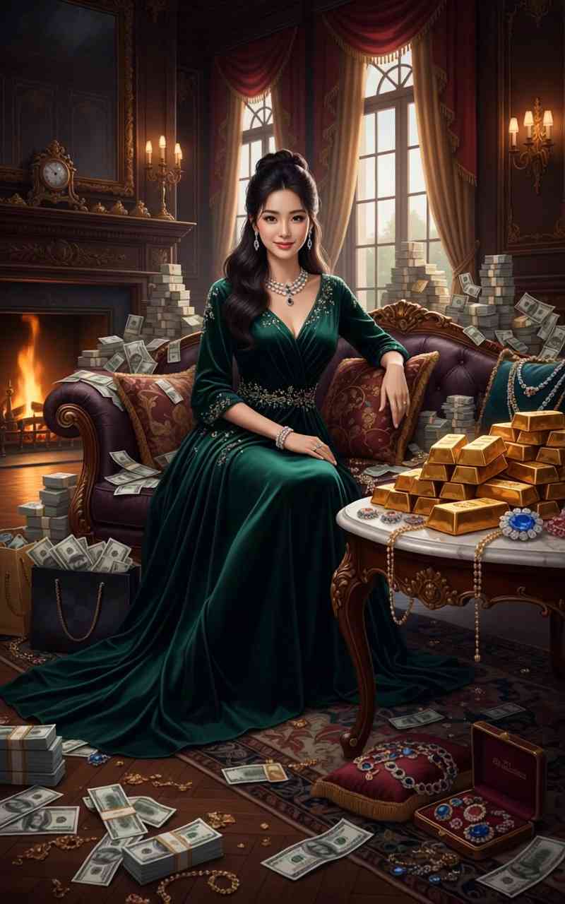 Resultado final do vídeo com cenário de luxo