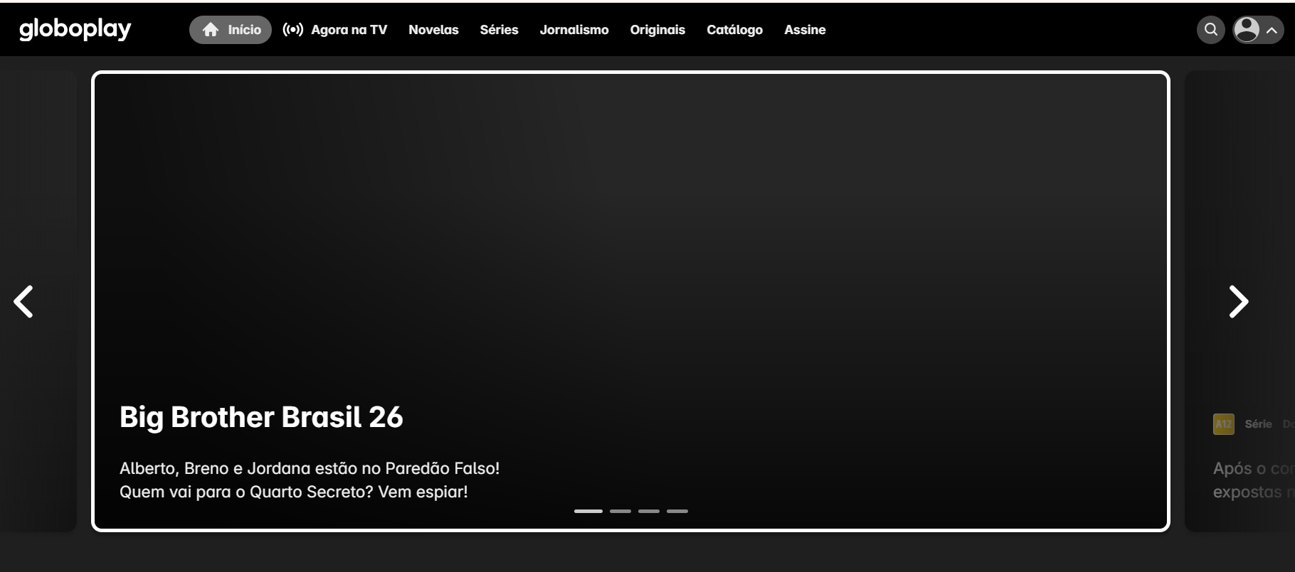 globoplay — site para assistir a séries na web