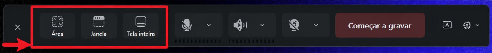 Configurar o áudio e a imagem