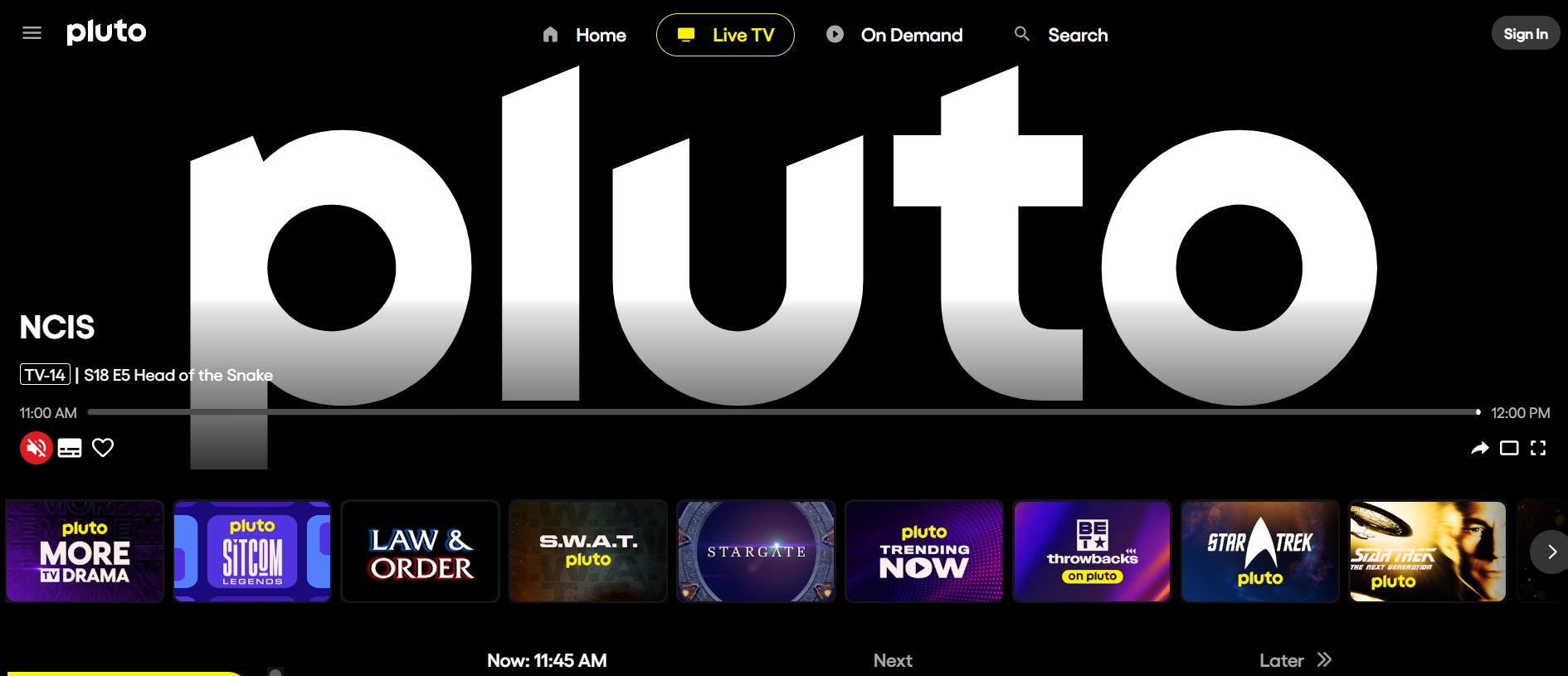 pluto tv — site para assistir a séries na web