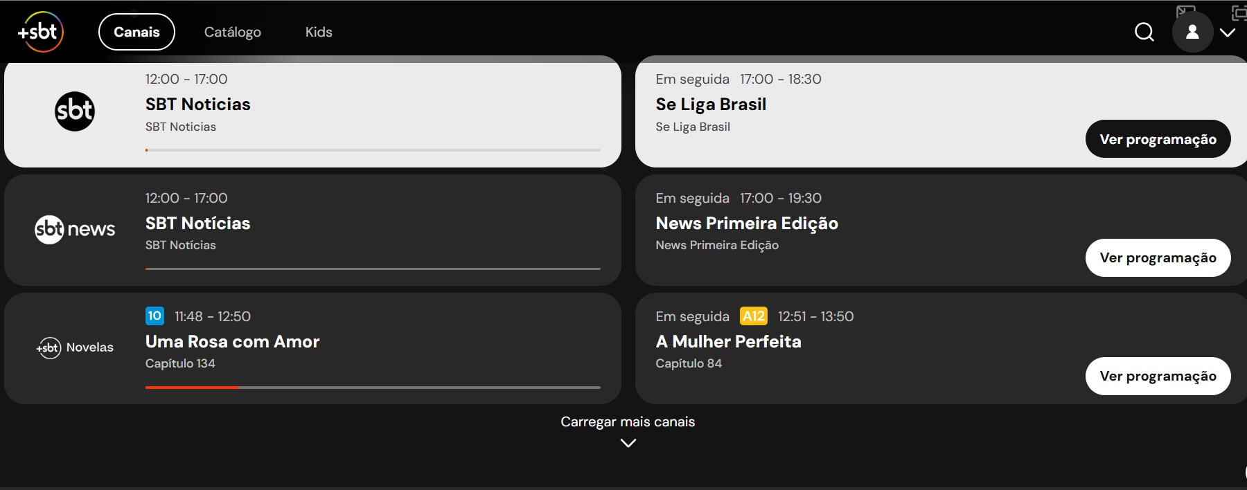 mais sbt — site para assistir a séries na web