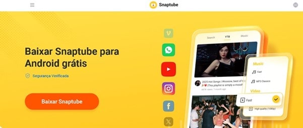 Melhor aplicativo para baixar música