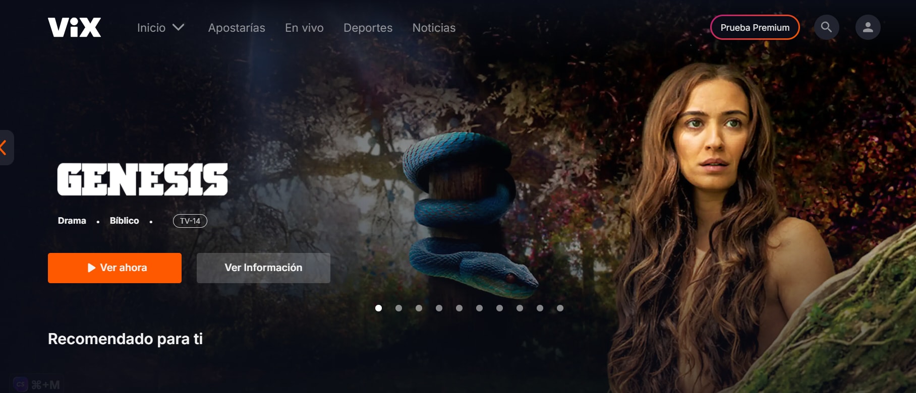 vix cine e tv — site para assistir a séries na web