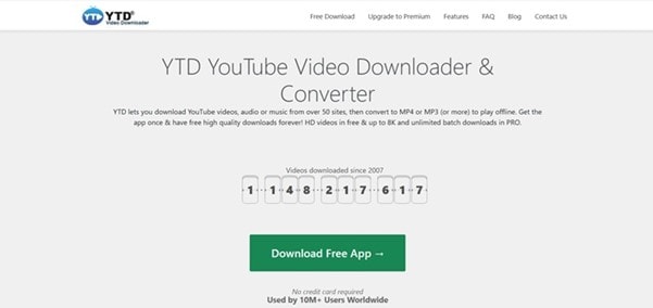 YTD Video Downloader para baixar vídeos de diversos sites