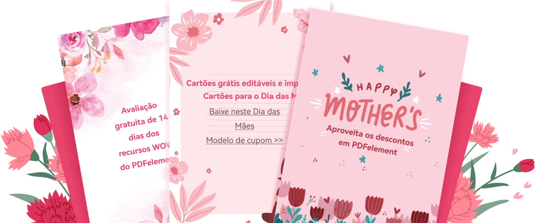 plantilla de tarjeta de feliz día de las madres