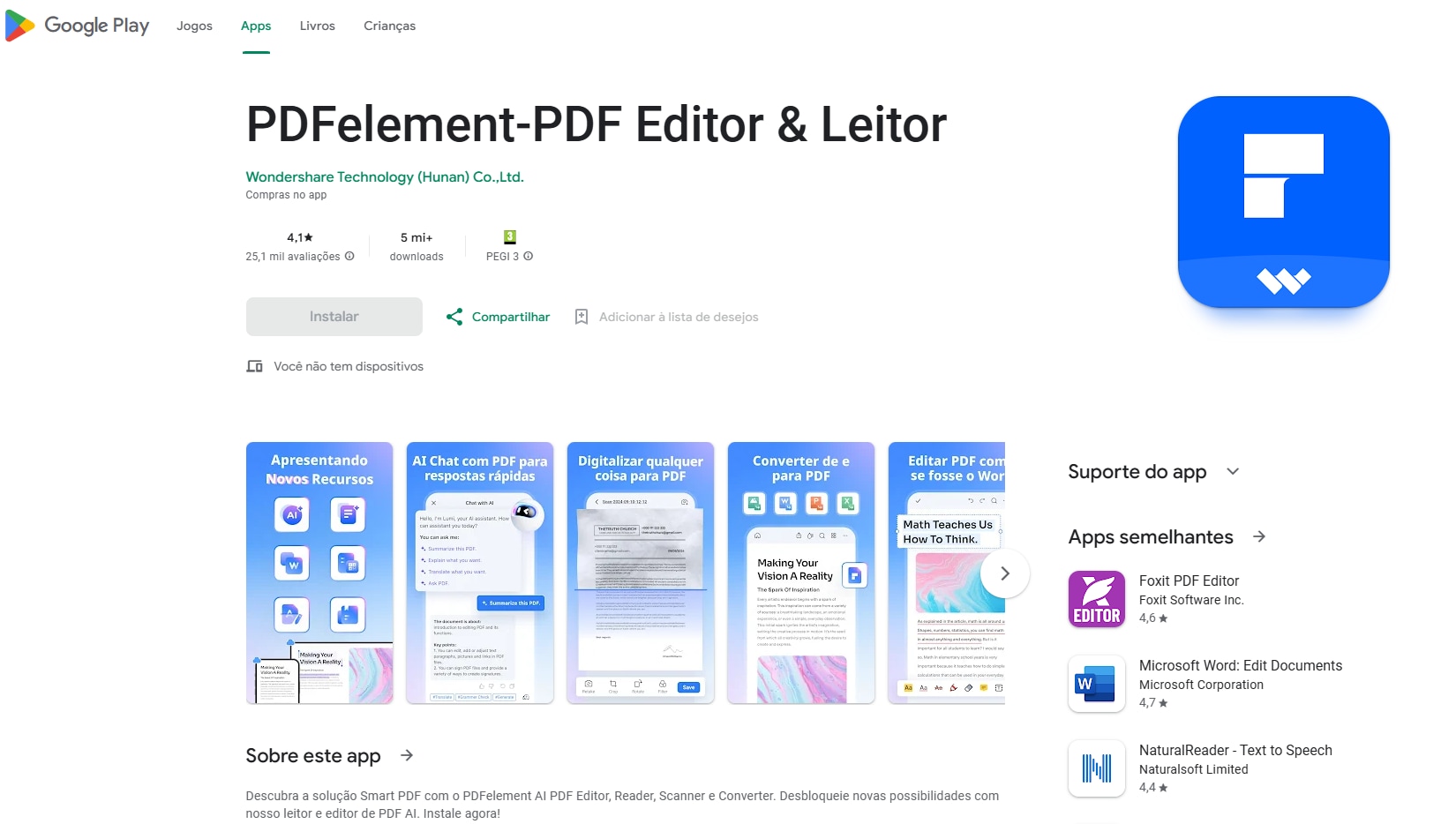 editores de PDF para Android gratuitos