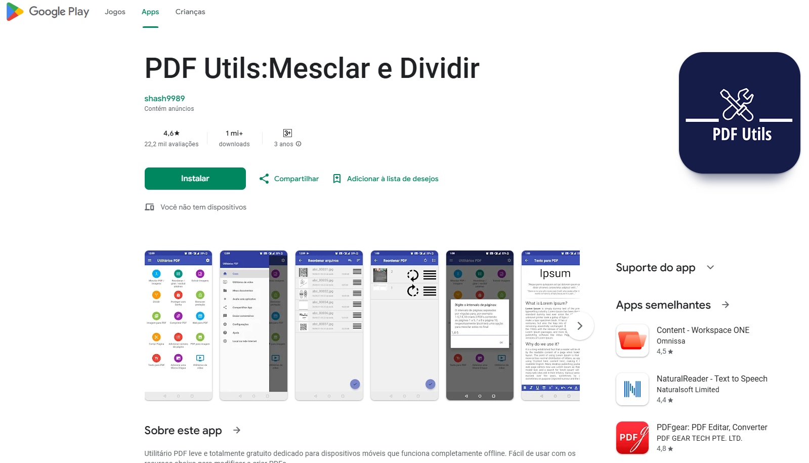 editores de PDF para Android gratuitos