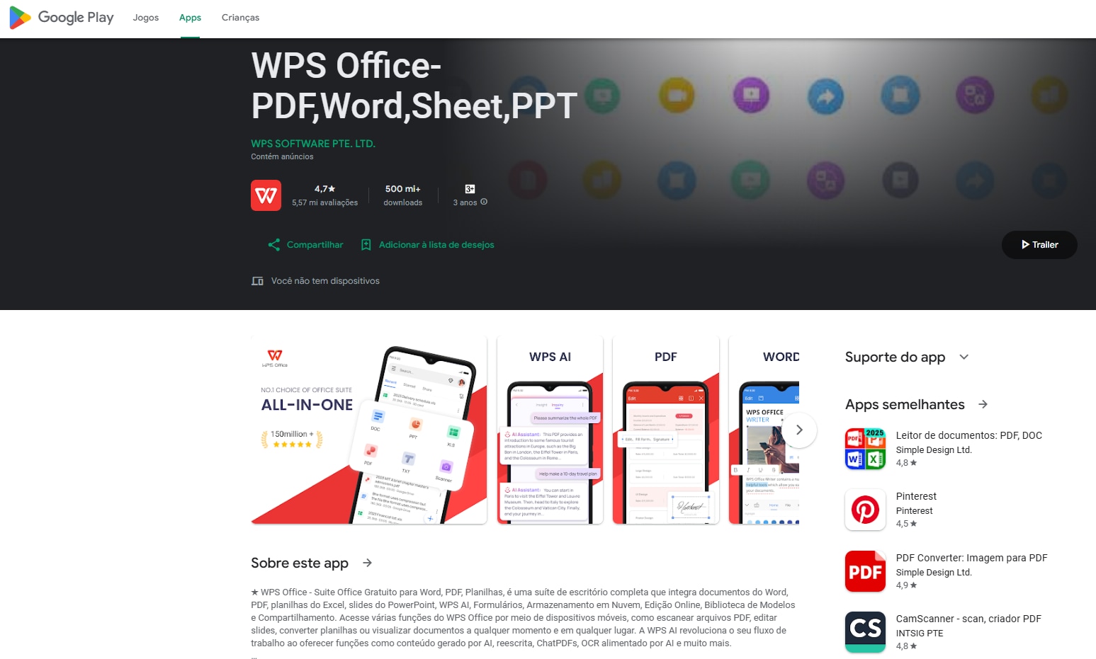 editores de PDF para Android gratuitos
