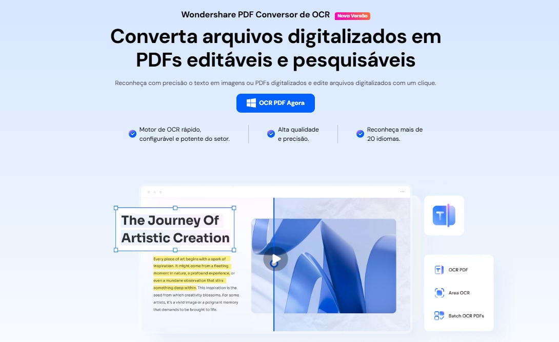 PDFelement: Digitalizar para PDF no Windows e Mac