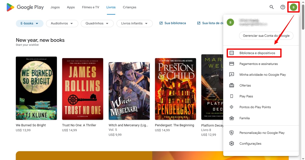 baixar livro grátis do google play