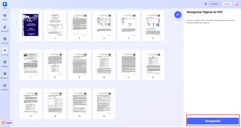 reorganize o pdf passo 2