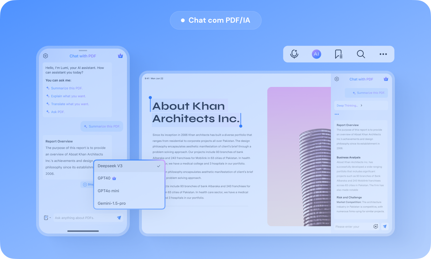 iphone ai chat with pdf