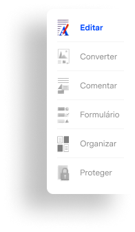 painel direito do melhor editor de PDFs para Windows