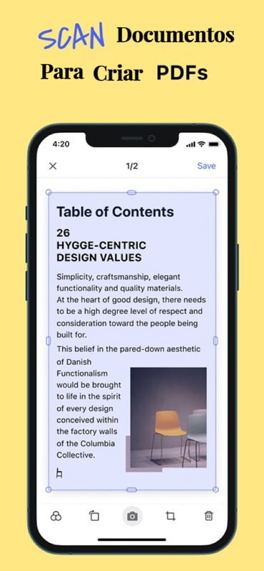  app de iphone grátis de imagem para pdf