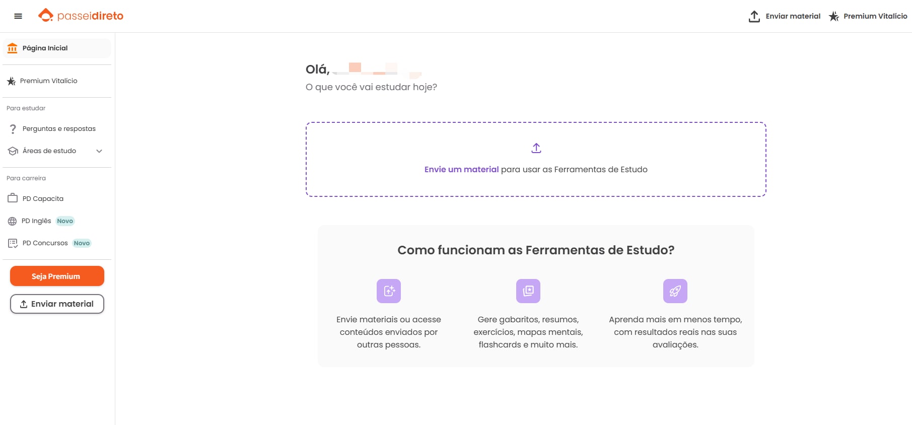 O que é Passei Direto