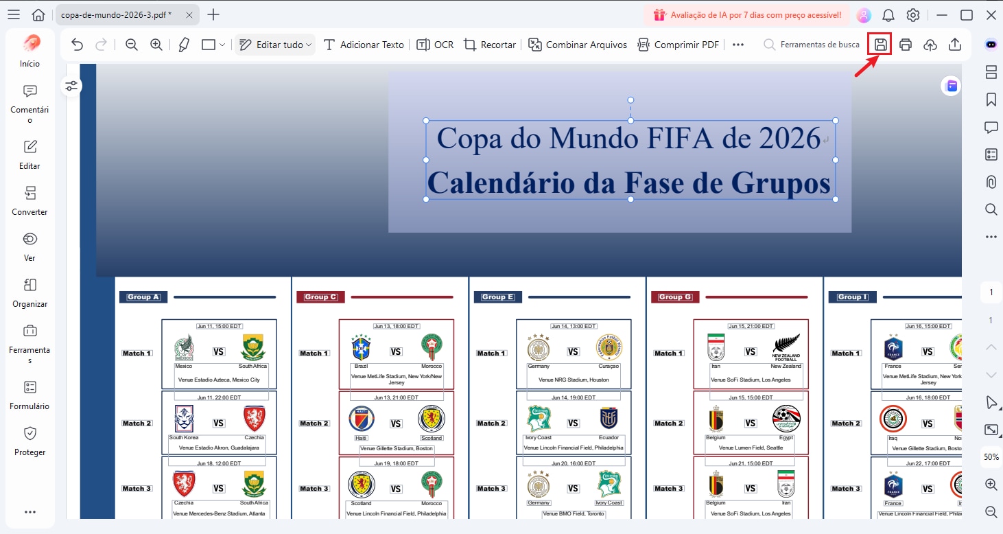 Salvar tabela Copa do Mundo 2026 PDF final