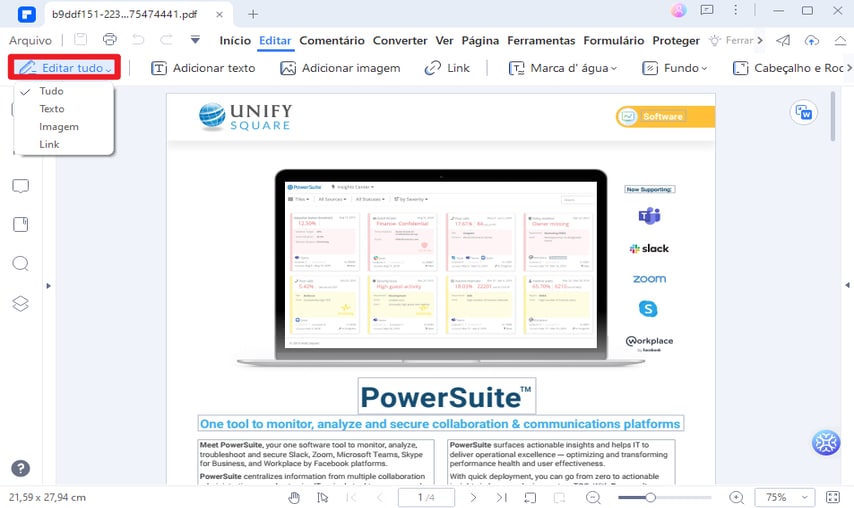 insert page numbers in pdf