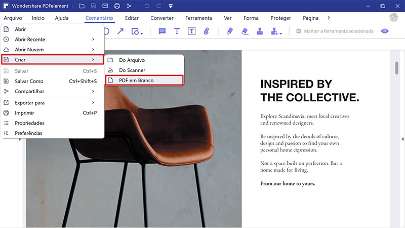 como inserir questionário em word 2016