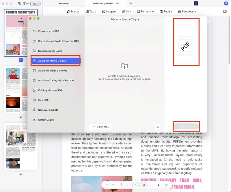 how to remove watermark from pdf mac