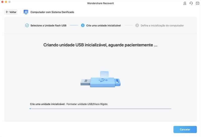 format USB drive for Mac crash