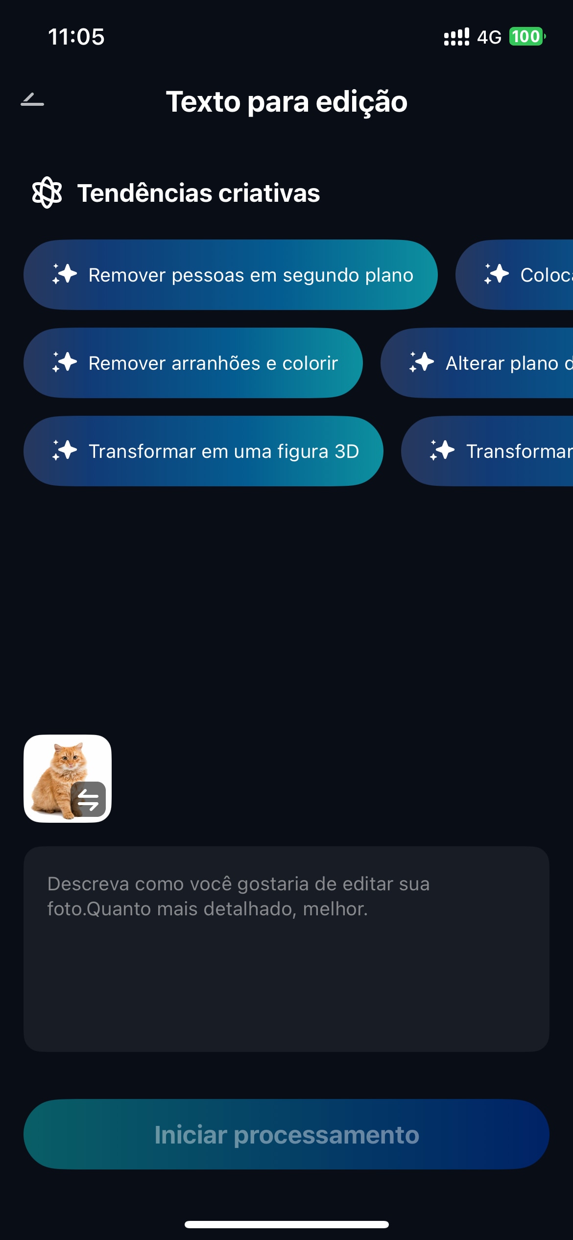 envie sua foto no repairit