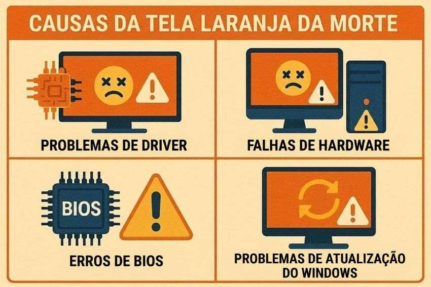 causas sobre osod erro