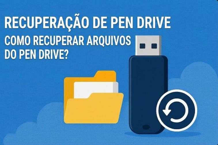 como recuperar pen drive corrompido ou formatado
