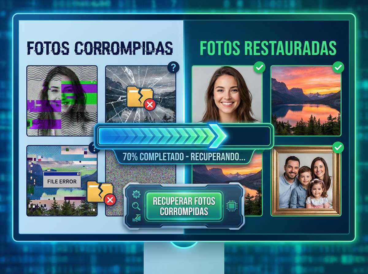 recuperar fotos corrompidas