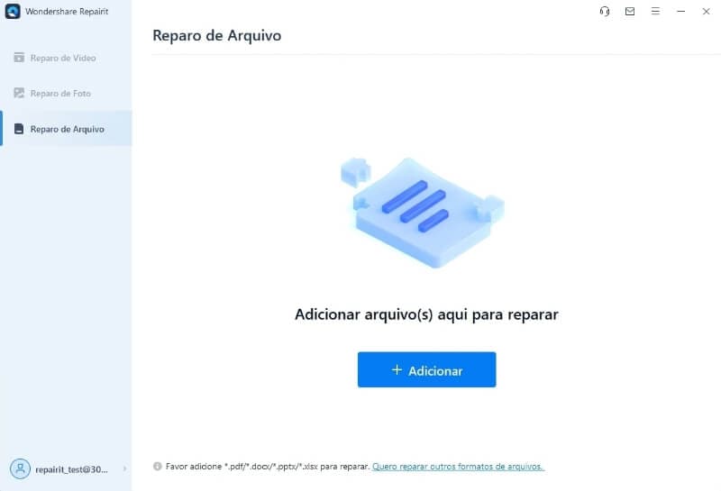 adicionar arquivo