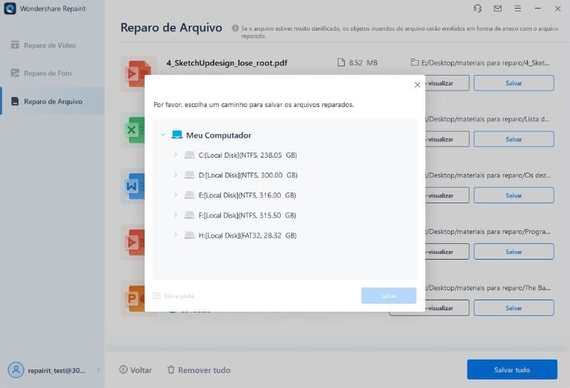 arquivo corrompido excel como recuperar