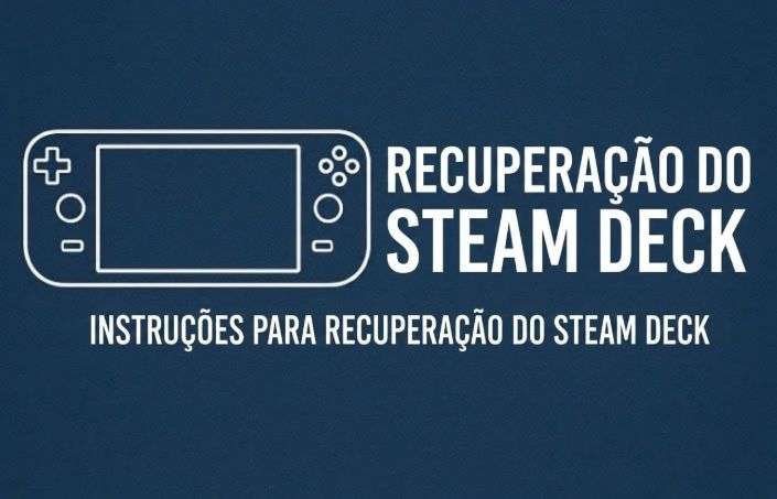 recuperação do steam deck
