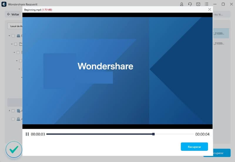 Wondershare recoverit salvar